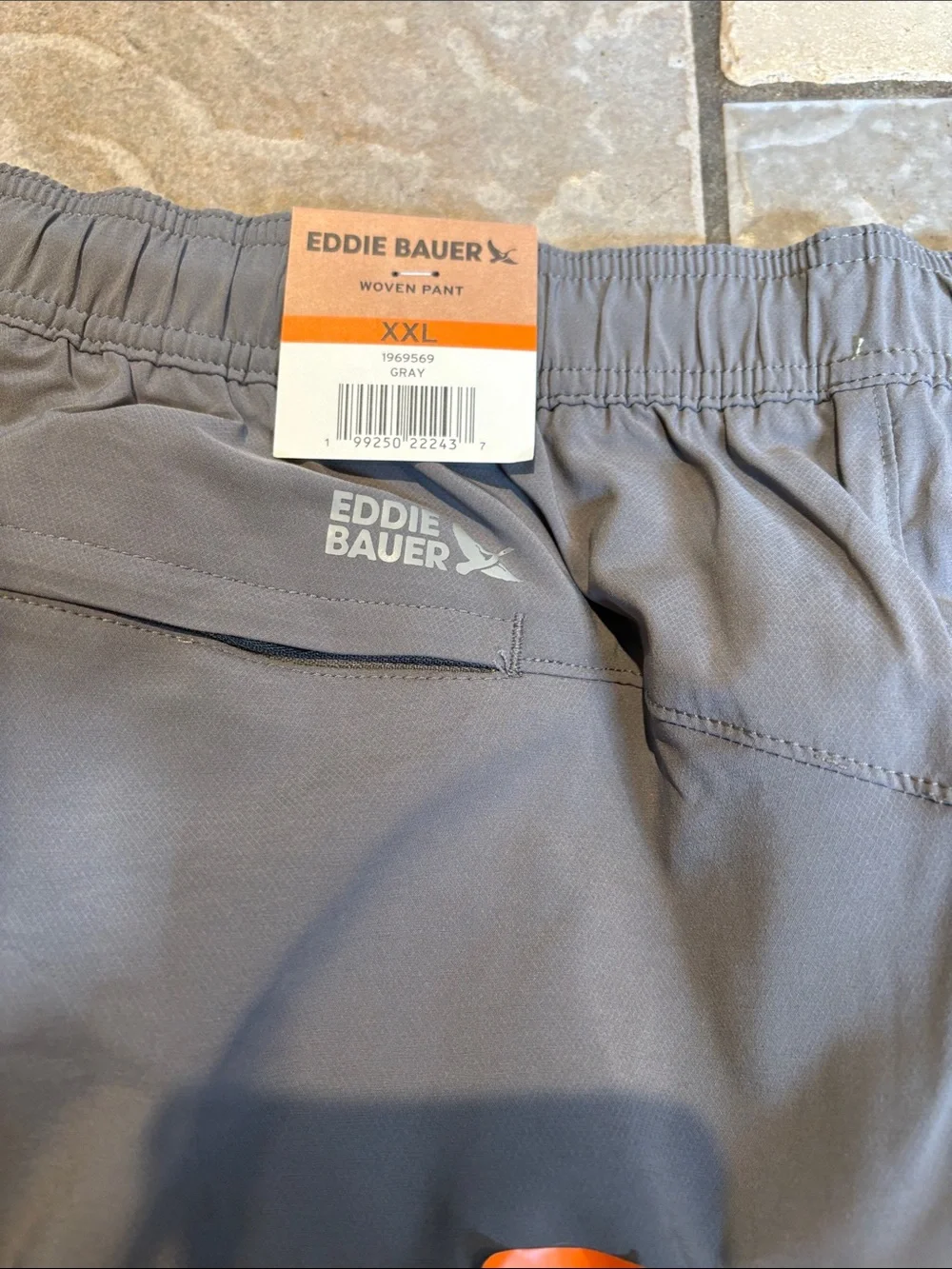 New Eddie Bauer gray woven pants, athletic pants men’s